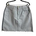 Rag and Bone  Double Blues Moss Denim Skirt NWT Photo 5