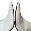 Donald Pliner  Leather Mid Calf Pointed Toe Boots, Ivory Photo 7