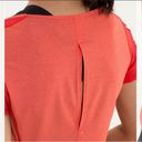 Lululemon  Run: Fast Track Short Sleeve Top Love Red Size 12 Photo 9