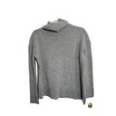 All Saints Women's Cashmere Turtleneck Sweater Gray 100% Cashmere Size XS Photo 3