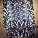 Chico's Poncho. Silk Like Polyester L XL Washable Photo 0