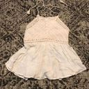 O'Neill  crochet halter top flowy- size XS cream Photo 0