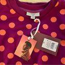 Target NWT Victor Glemaud Purple Orange Polka Dot Long Sleeve Tunic Sweater Dress XS Photo 11