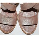 DKNY  Harlow Henna Pink Leather Open Toe Heel 6.5 M Photo 7