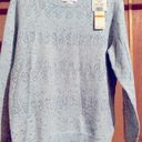 kim rogers Light aqua blue  sparkly. NWT. Size Small Photo 0