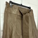 Vince  Belted Lambskin Leather Skirt-‎ NWT 6 Photo 7