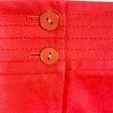 J. McLaughlin  Womens 2 Button Detail Straight Pencil Skirt Coral Back Vent 2 Photo 6