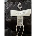 cupio  Black Crushed Velvet Blazer Plus Size 2x Lined Jacket Button Front NEW Photo 11