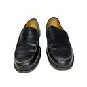 Tod's  women's black leather penny loafer size 8 Photo 1