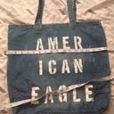 American Eagle outfitters denim blue Jean long strap bag Photo 5