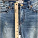 Free People  Jeans Womens 26 Blue Great Heights Frayed Skinny Distressed Stretch Photo 6