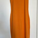 Old Navy Orange Ribbed Dress Photo 1