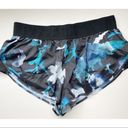 Ivy Park  • Black Blue Jogger Shorts in Ink Floral Photo 58