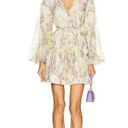 Alexis  Behati Dress in Floral Embroidered Medium New Womens Floral Mini Photo 0