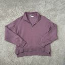 Hippie Rose Purple Quarter Zip Photo 0