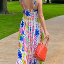 Paper Heart Rainbow Maxi Dress Photo 0