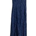 Fame and Partners  dress maxi lace side front slit size 4‎ formal Photo 0