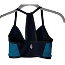 Free People Movement Ticket To Paradise Colorblock Sports Bra Black Blue XS Photo 4