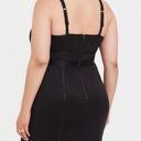 Torrid NWT Mini Scuba Bodycon Black Midi Pencil Dress SOLD OUT EVERYWHERE! Photo 1