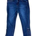 Maurice's Plus Size  Hi Rise Denim Capris Size 16 Waist 32 Photo 0