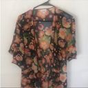 LuLaRoe Floral Kimono Top Size Small Photo 5