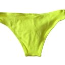 Topshop NEW  Velour High Leg Bikini Bottoms size 6 Green Photo 1