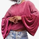 Free People {M}  Sleeves Glorious Sleeves Velvet Sleeves on Sweatshirt Body Photo 0