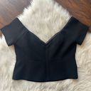 Cinq à Sept Birch Off-the-Shoulder Cropped Top Photo 5