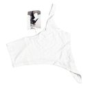 Naked Wardrobe  Top Smooth Side Asymmetrical Crop Top White Size XS NWT Photo 1