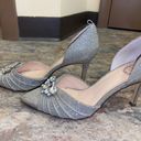 I. Miller Silver Sparkly High Heels Photo 0