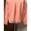 Treasure & Bond  Womens Jean Jacket Coral Waist Length Collar Pockets S NWOT Photo 6