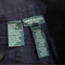 Ralph Lauren Lauren Jeans  Straight Leg Jeans Dark Wash 6 Photo 4