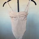 SKIMS NEW  SEAMLESS SCULPT STRAPLESS THONG BODYSUIT MICA Size M Photo 1