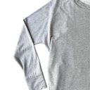 Vince  Long Sleeve Gray Jersey White Button Down Layered Top Women’s XS Photo 4