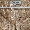 Francesca's Long Sleeve Crochet Top Photo 1