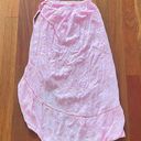 Young Fabulous and Broke Pink Eyelet Lace Asymmetric Faux Wrap Skirt Photo 2