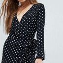 Boohoo ✨HP✨Kilibbi Polka Dot Long Sleeve Wrap Dress✨ Photo 0