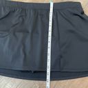 St. John’s Bay  Black Swim Skirt Bottom Swimwear ~ Side Slit ~ Plus Size 16W Photo 9