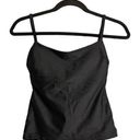 ANDIE  Longline Tank Black Swimwear Bathing Suit Tankini Bikini Size XS New Photo 0