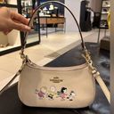 Coach NWT  X Peanuts Teri Shoulder Bag With Snoopy And Friends Motif Photo 7