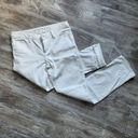 Banana Republic  White Solid Sculpt Skinny Crop Summer Capri Jeans Womens Size 27 Photo 3