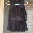 BCBGMAXAZRIA Bcbg Fringe Top Photo 0