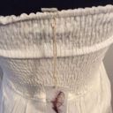 Jessica Simpson New NWT Small S crochet square neck white dress western cowgirl  Photo 5