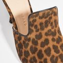 Veronica Beard NEW  Miriam Mules Suede Camel Animal Print Kitten Heel Shoes sz 6 Photo 3