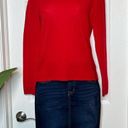 Adrienne Vittadini Red cashmere sweater Photo 0