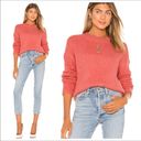 Sanctuary  Telluride Knit Sweater Coral Slouch Wool Photo 1