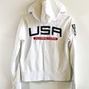 Polo  Ralph Lauren Hoodie 2016 Olympic Brazil Full Zip White Sweatshirt Sz L GUC Photo 10