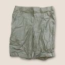 Chico's Chico’s Secret Stretch Casual Bermuda Shorts Olive Gray 1 Photo 0