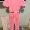 Skies Are Blue Pink Denim Jumpsuit/Pantsuit Photo 6