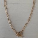 Madewell NWOT  gold chain and toggle necklace Photo 1